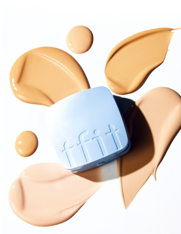 ProtoClinical k-beauty skincare packaging with a tall taupe bottle beside a matching product box on a light background.