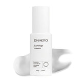 ProtoClinical k-beauty bravity DNAERO LumiAge Cream 50g shown as a single gray bottle with a broad base upright on a white background