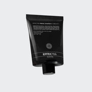ProtoClinical k-beauty dark gray vertical beauty product with soft blue side accents on a light background.