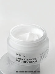 bravity Daily STEMCELL Glow Volume Cream 50g product packaging on a light background