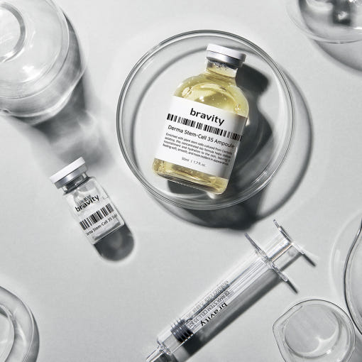 ProtoClinical k-beauty dark gray vertical beauty product on a light background.