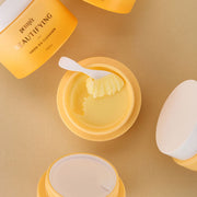 PETITFEE Beautifying Mood On Cleanser 100ml by ProtoClinical shown in a product detail image with the cleanser packaging and branding visible on a white background for a k-beauty skincare routine.