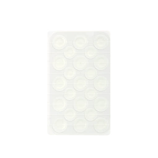 ProtoClinical k-beauty PETITFEE Centella Clearing Spot Patch (23patches) pale blue and silver spot patch package shown upright on a white background