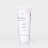 ProtoClinical k-beauty PETITFEE Snow Lotus White Tone Up Cream 50ml single pale blue and white package with a darker gray top, centered on a white background