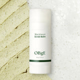 ProtoClinical k-beauty OBgE Blackhead Scrub Balm 20g single angled beige scrub balm packaging on a light background