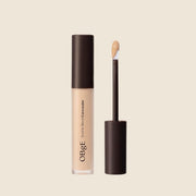 ProtoClinical k-beauty OBgE Scene Steal Concealer #Light Beige single concealer package in a square packshot on a light background.