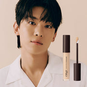 ProtoClinical k-beauty OBgE Scene Steal Concealer #Light Beige single concealer package on a light background in a square product shot
