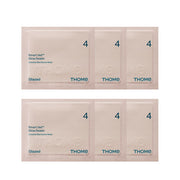 ProtoClinical k-beauty warm beige beauty product packaging on a light background with pale blue side accents.