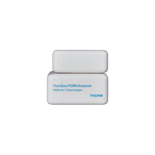 ProtoClinical k-beauty gray beauty product packaging centered on a light background with pale blue side accents.