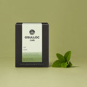 ProtoClinical k-beauty olive beauty detail with a pale vertical center on a light background.