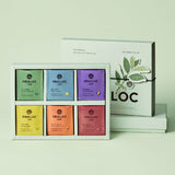 ProtoClinical k-beauty light olive skincare product packaging on a light background.