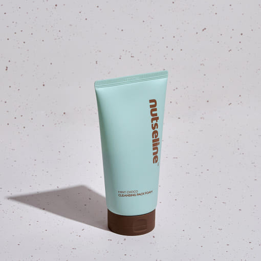 ProtoClinical k-beauty pastel beauty graphic with pink, mint, and violet color fields on a light background.