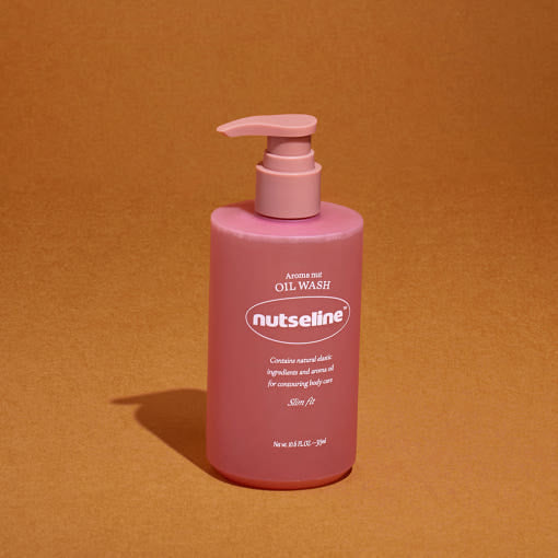 ProtoClinical k-beauty rosy pink beauty silhouette on a warm brown background.
