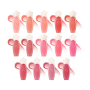 ProtoClinical k-beauty dasique Pure Water Lip Gloss 2.6g (14colors) displayed in a pale pink rectangular studio packshot with centered packaging