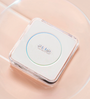 ProtoClinical k-beauty CLIO Kill Cover Founwear Cushion The Original SPF50+ PA+++ Set 15g+15g(Refill) (5colors) square cushion packaging graphic in warm beige tones on a light background