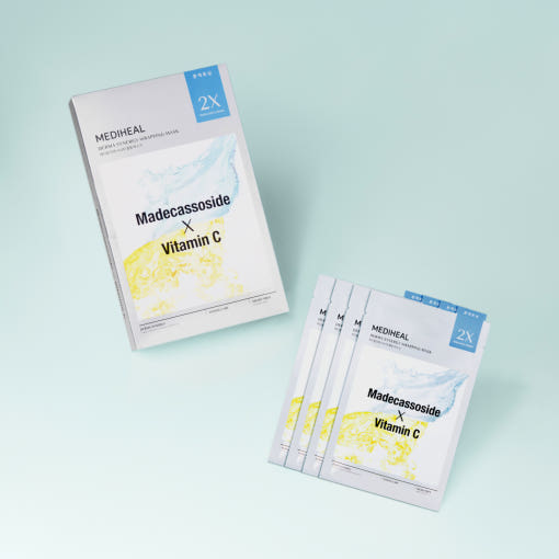 MEDIHEAL: Derma Synergy Wrapping Mask Toning Care (Madecassoside X Vitamin C) Ea (25ml x 14)
