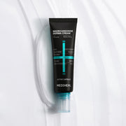ProtoClinical k-beauty MEDIHEAL Madecassoside Derma Cream 50ml single upright gray cream tube centered on a white background with soft blue-gray side shading