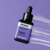 ProtoClinical k-beauty MEDIHEAL PDRN Lifting Serum with Squalane 40ml single upright gray serum bottle centered on a pale background