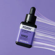 ProtoClinical k-beauty MEDIHEAL PDRN Lifting Serum with Squalane 40ml single upright gray serum bottle centered on a pale background