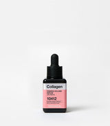 ProtoClinical k-beauty MEDIHEAL Collagen Firming Volume Serum with Retinol 40ml single upright serum bottle centered on a pale pink and white background