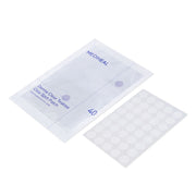 ProtoClinical k-beauty MEDIHEAL Derma Clear Teatree Cica Spot Patch 160ea single dark blue patch package centered upright on a pale blue background