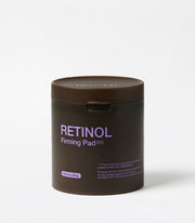 ProtoClinical k-beauty MEDIHEAL Retinol Firming Pad 250ml/60ea single dark brown round pad jar centered on a white background