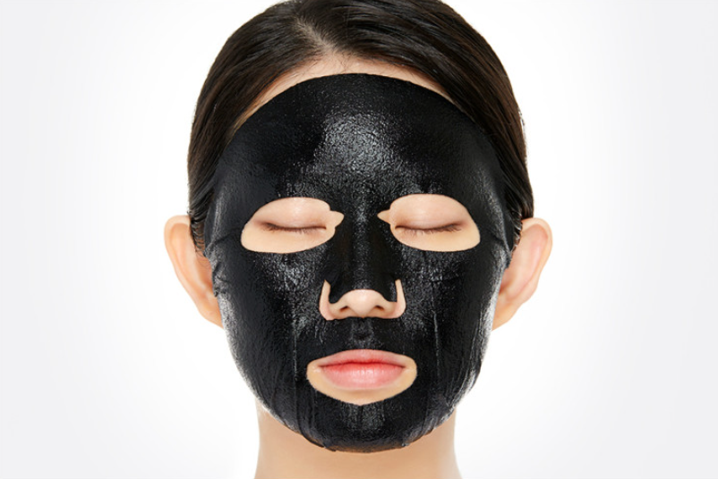 ProtoClinical k-beauty MEDIHEAL H.D.P Pore-Stamping Black Mask 24ml X 10ea single dark vertical package centered on a light background with pale beige side shading