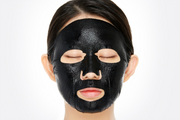 ProtoClinical k-beauty MEDIHEAL H.D.P Pore-Stamping Black Mask 24ml X 10ea single dark vertical package centered on a light background with pale beige side shading