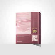 ProtoClinical k-beauty MEDIHEAL Derma Seal Mask Panthenol Collagen 28ml X 10ea single mask pouch centered upright on a pale background