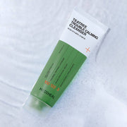 MEDIHEAL Teatree Trouble Calming Cleanser 120ml by ProtoClinical shown in a square product image with visible packaging details on a light background for a k-beauty skincare routine.
