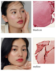 ProtoClinical k-beauty beige beauty graphic with a soft pink center band and dark brown left accents on a light background.