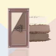ProtoClinical k-beauty light beige beauty graphic with a soft peach center and a dark charcoal lower band on a pale green background.