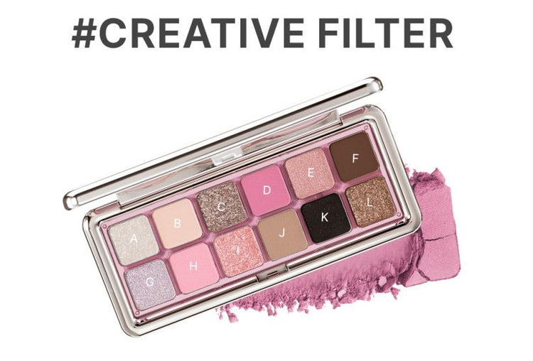 ProtoClinical k-beauty horizontal beauty product graphic with pale aqua accents and a rosy brown center on a light background.