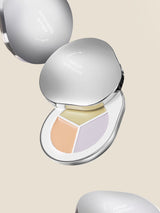 ProtoClinical k-beauty Dear.A Perfect Cover Concealer Palette 1.3gx3 (4colors) single concealer palette package in a centered square product shot on a white background