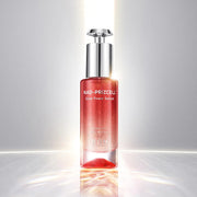 ProtoClinical k-beauty [BIO HEAL BOH] NAD-PRIZCELL Glow Power Serum 30ml single upright pale serum bottle centered on a light background with cool blue side shading