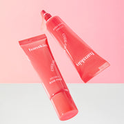 ProtoClinical k-beauty Hanskin CODE-ON DD Hydro Base Prep 30ml single upright rosy pink package centered on a soft pink background