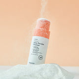 ProtoClinical k-beauty Hanskin Vitamin C Glow Powder Cleanser 70g single cleanser container centered in a square packshot on a clean light background