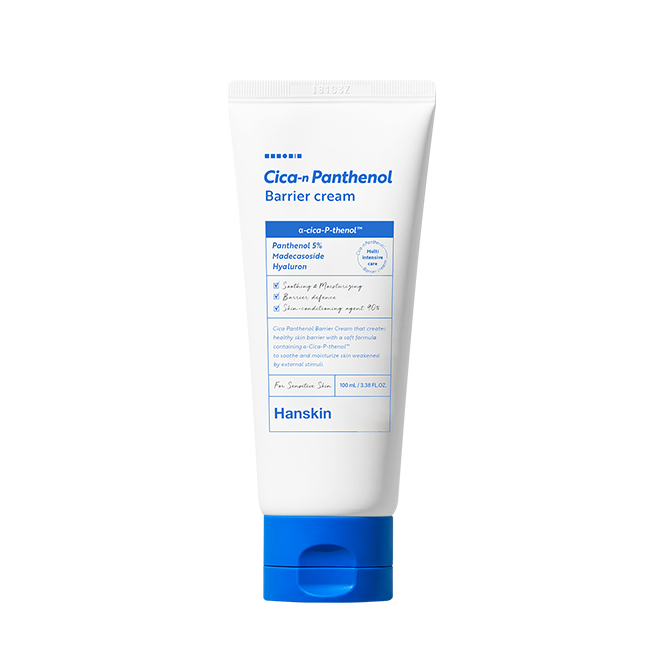 ProtoClinical k-beauty pale blue skincare packaging with three vertical forms on a soft white background.