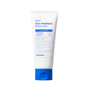 ProtoClinical k-beauty pale blue skincare packaging with three vertical forms on a soft white background.
