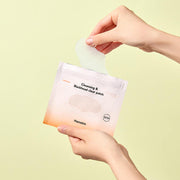 ProtoClinical k-beauty Hanskin Cleansing Blackhead Clear Patch 15ml X 7ea square cleansing patch graphic with cool blue-green panels and a white center area