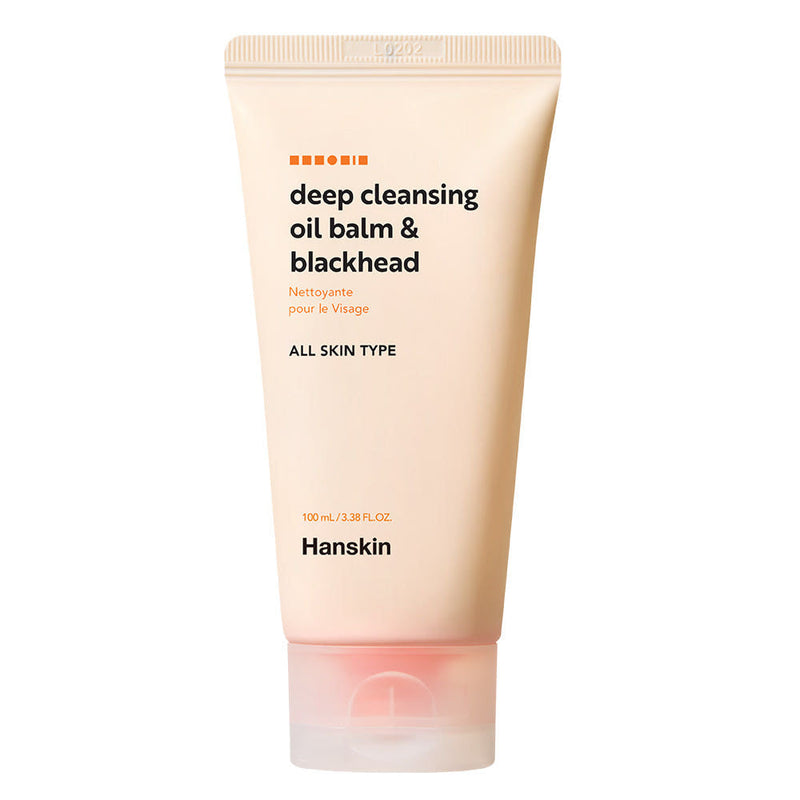 ProtoClinical k-beauty Hanskin Deep Cleansing Oil Balm & Blackhead 100ml single cleansing balm jar shown in a square packshot on a clean light background