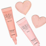 ProtoClinical k-beauty Hanskin Blemish Cover Pink Concealer 12g (2colors) with multiple slim pink concealer items, including one upright tube and one horizontal package, on a pale peach and white background