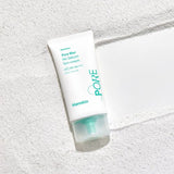 ProtoClinical k-beauty Hanskin Pore Blur No Sebum Sun Cream SPF50+ PA++++ 50ml single sunscreen tube shown in a square packshot on a clean light background