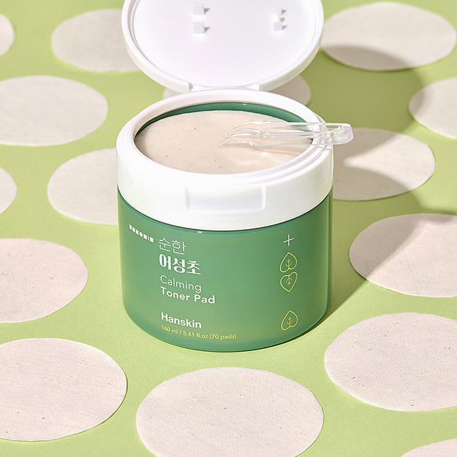 ProtoClinical k-beauty soft green beauty graphic with pale cream edges on a light background.