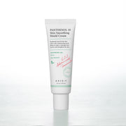 AXIS-Y Panthenol 10 Skin Smoothing Shield Cream 50ml by ProtoClinical shown in a detailed skincare product visual on a clean background, highlighting the branded cream packaging for a k-beauty routine.