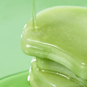 ProtoClinical k-beauty soft green beauty product silhouette on a pale green background.