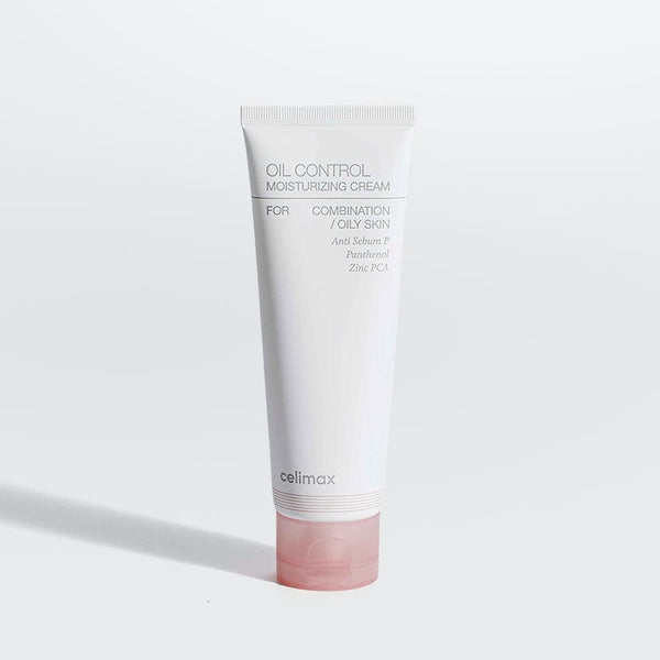 ProtoClinical k-beauty celimax Oil Control Moisturizing Cream 80ml shown as a single upright tube on a white background.