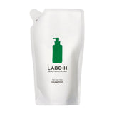 ProtoClinical k-beauty LABO-H Hair Loss Relief Shampoo Scalp Strengthening 400ml (Refill) single refill shampoo pouch packshot on a light background