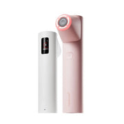 medicube AGE-R High Focus Shot PLUS+ beauty device product image with blue and white packaging