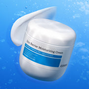 ProtoClinical k-beauty COSRX Skin Barrier Moisturizing Cream 450ml shown as skincare cream packaging in a tall square product image with a light studio background